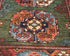 3x4 Green Ersari Afghan Hand Knotted Veg Dye Wool Area Rug